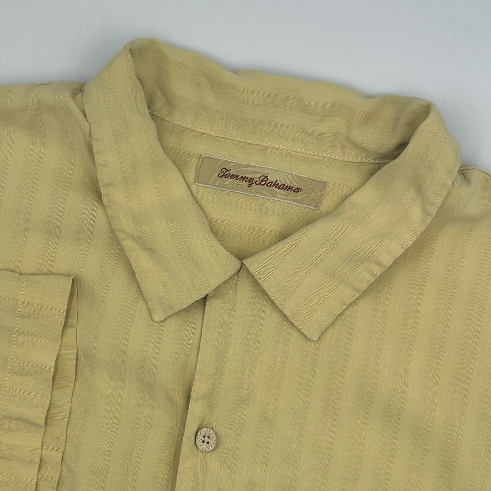 Tommy Bahama‎ Silk Button Up Shirt Mens XL Camp Tropical Resort Wear EUC